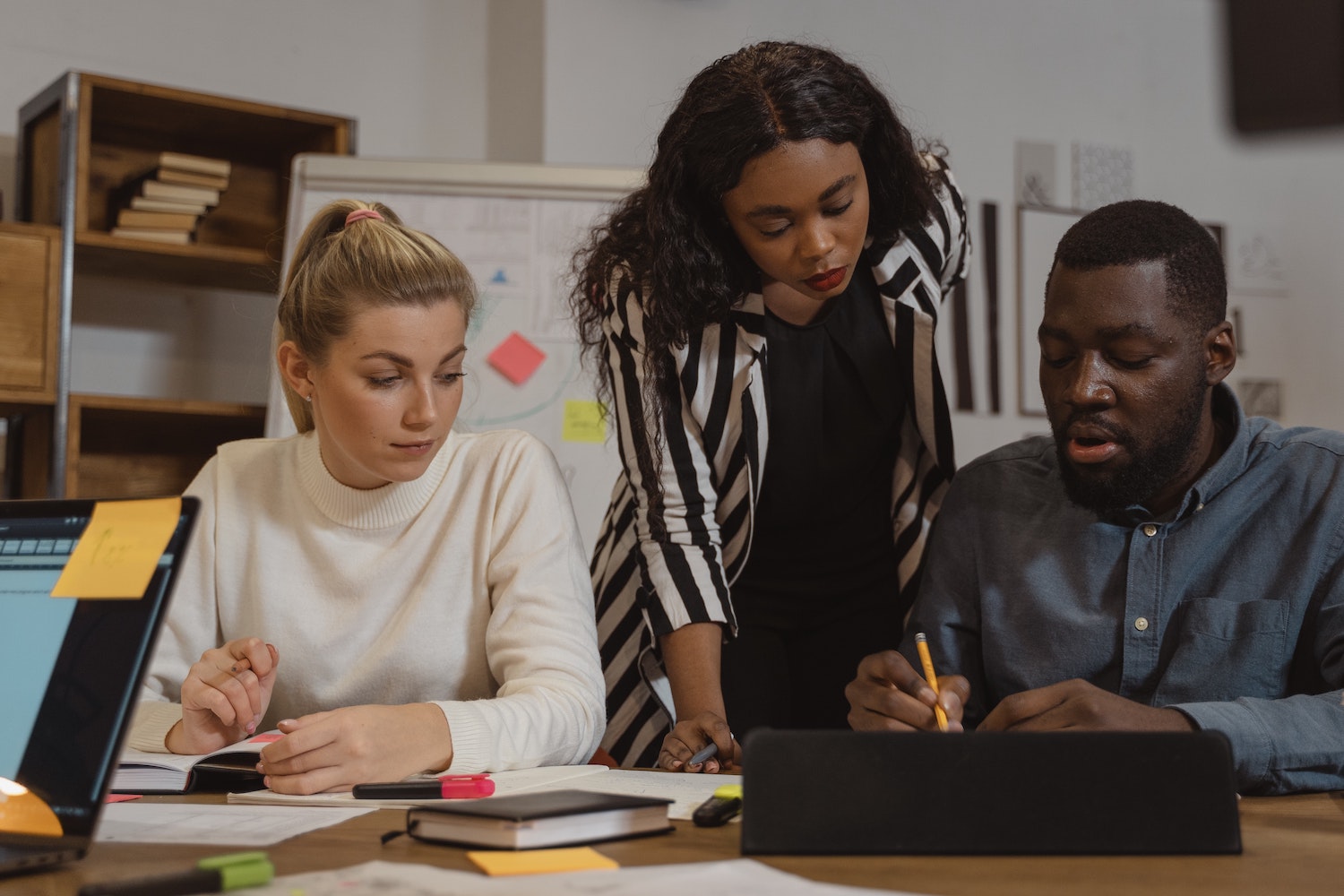 Group of People Developing Marketing Materials